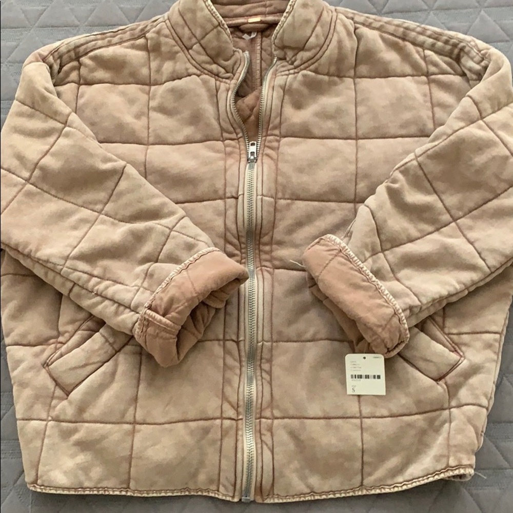 Free people dolman quilted jacket